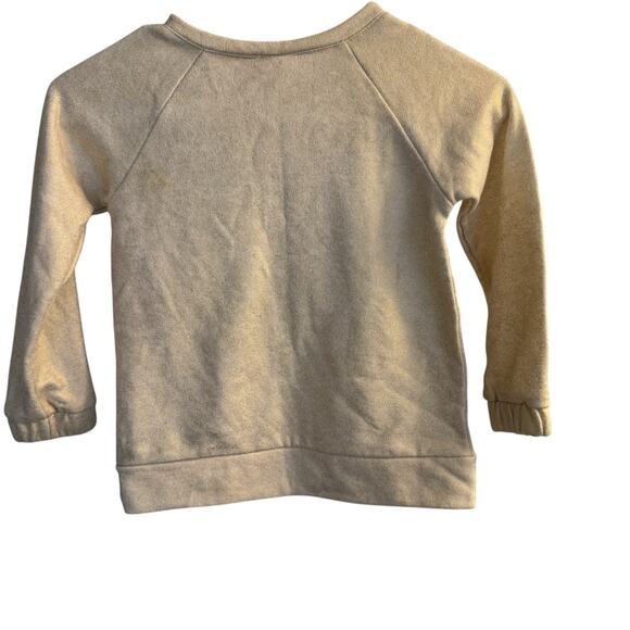 Juicy Couture Sweatshirt Girls‎ Gold 5 Front Zipper Heart Logo - Picture 2 of 6